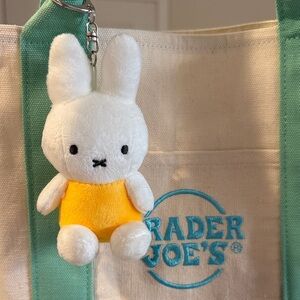 Yellow Miffy Keychain/Bag Charm